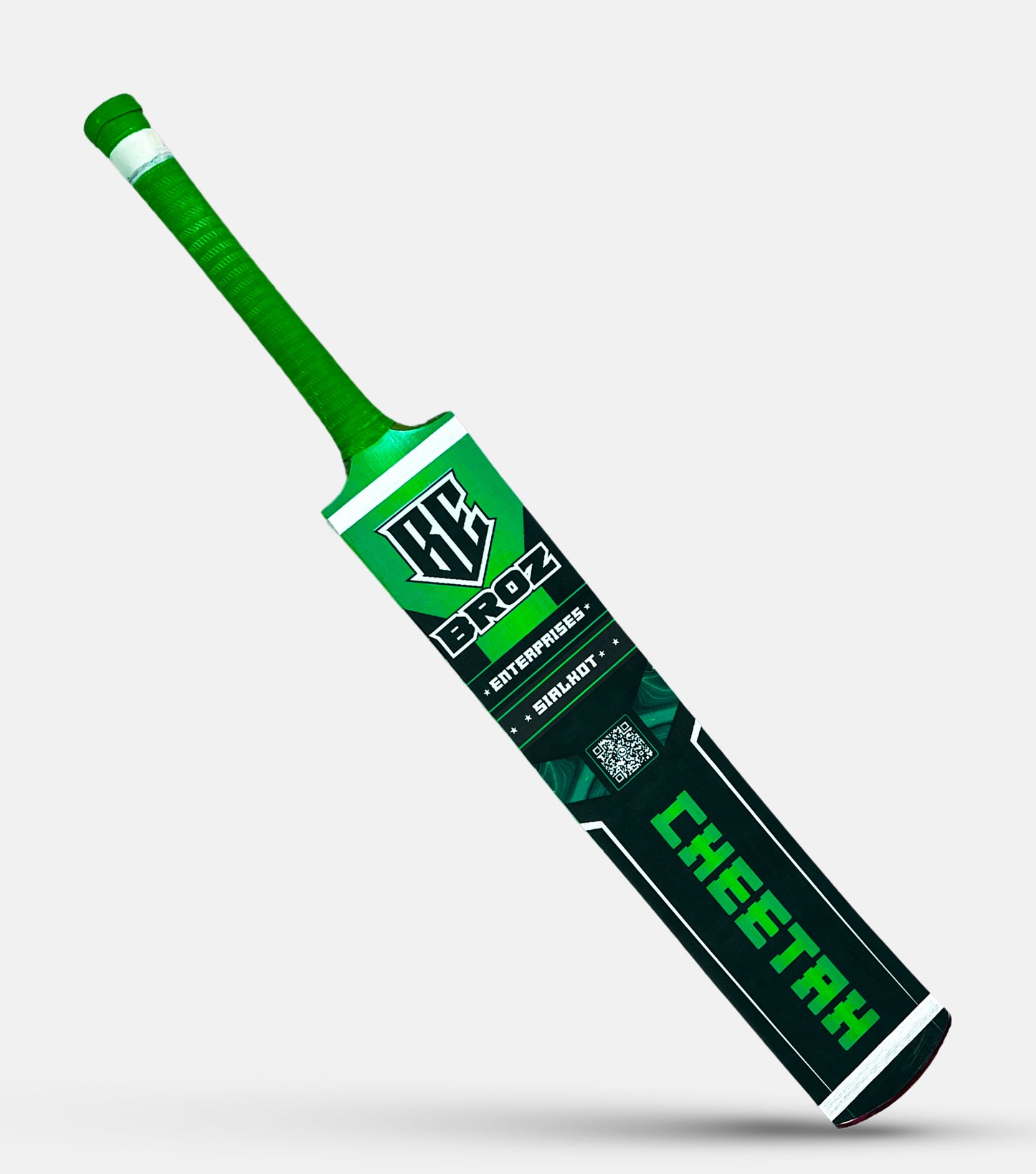 Cricket Bat Cheetah Green Edition