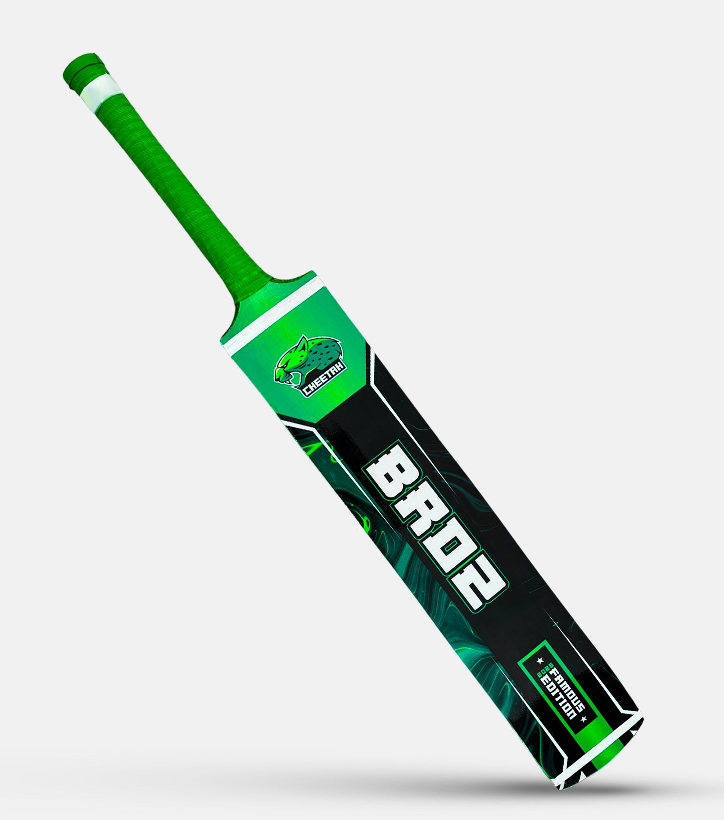 Cricket Bat Cheetah Green Edition